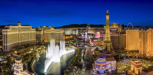 Uma noite na Las Vegas Strip: shows, festas, esportes e paisagens inesquecíveis